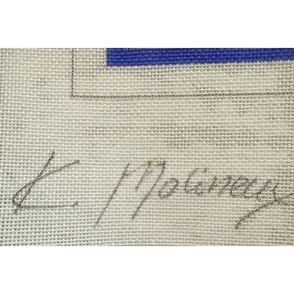 Kathryn Molineux Cowpard Hand Painted Needlepoint Canvas 11.5